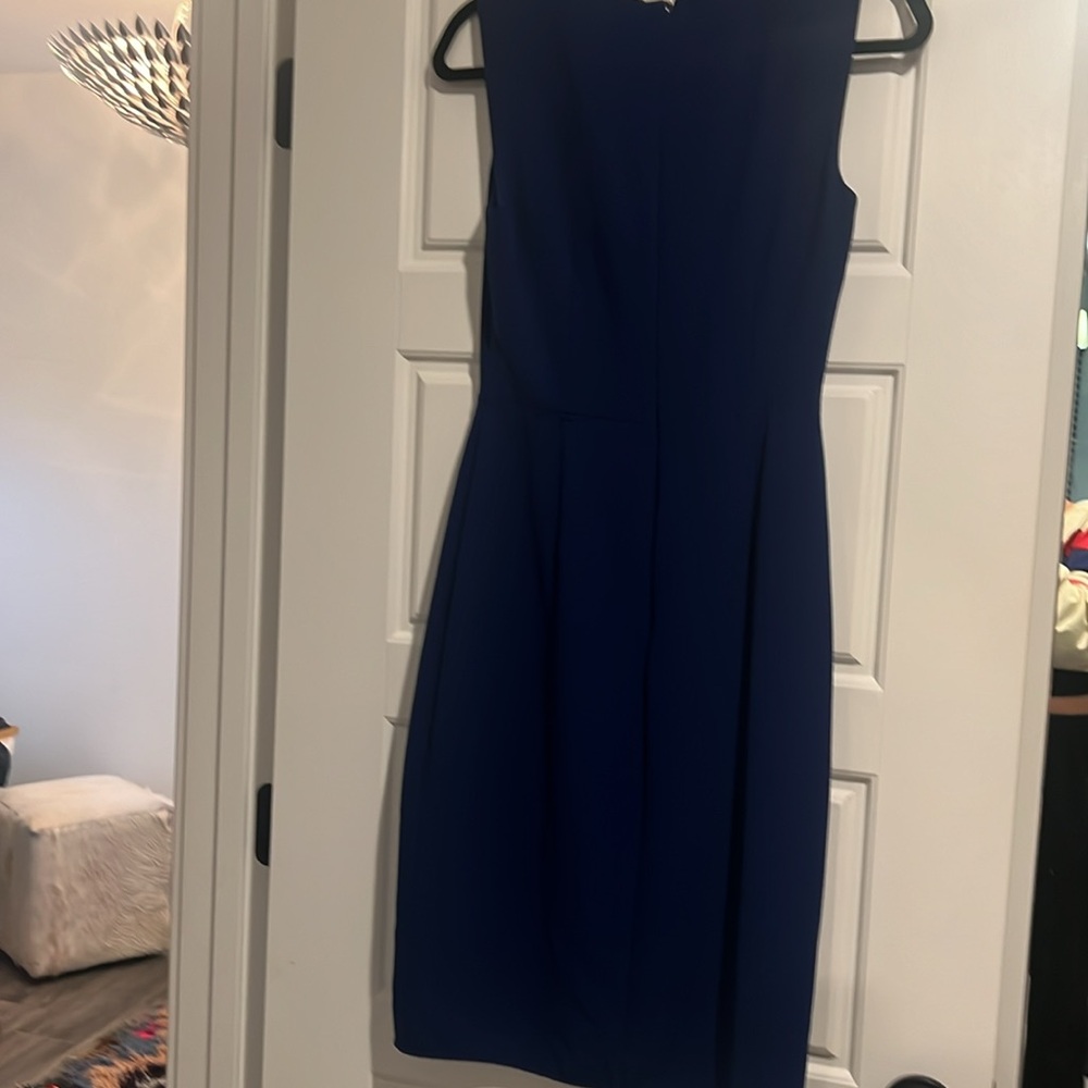 Navy cut out dress - Picture 6 of 7